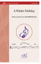 A Winter Holiday SATB choral sheet music cover